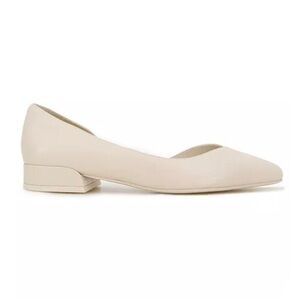 Kenneth Cole Carolyn Slip On Leather d’Orsay Low Pump Flats - NWT